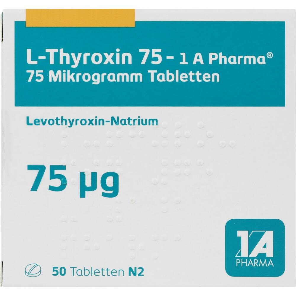 L-Thyroxin 75-1 A Pharma 50 St Tabletten