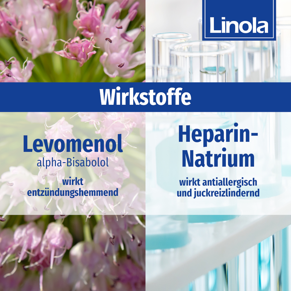 Linola Duo - Cortisonfreie Creme gegen Juckreiz 80 g Creme