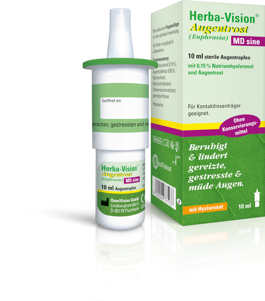 Herba-Vision Augentrost MD sine 10 ml Augentropfen