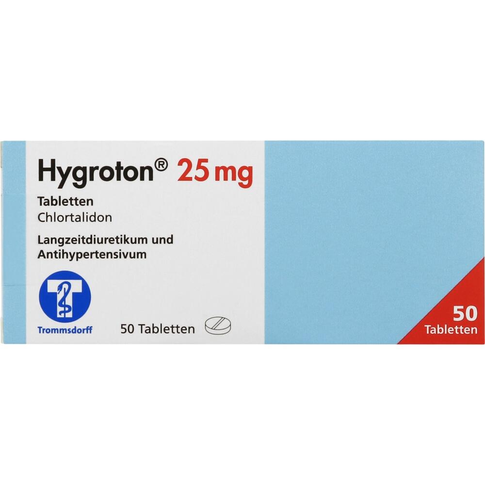 Hygroton 25mg 50 St Tabletten
