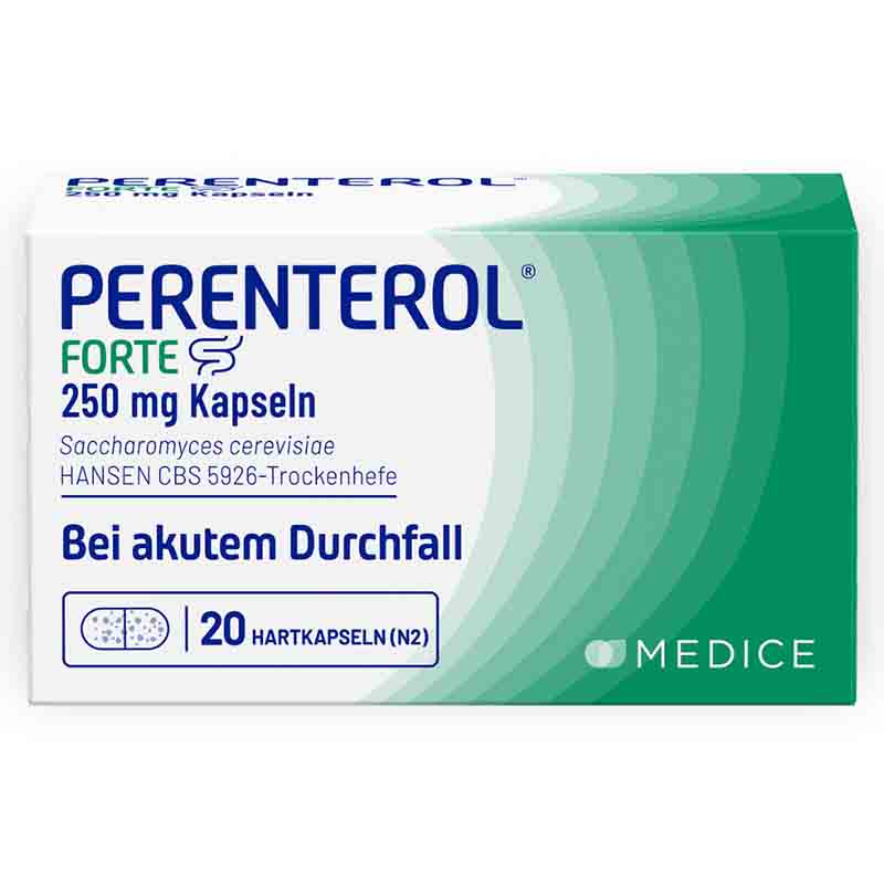PERENTEROL FORTE 250 mg 10 St Hartkapseln