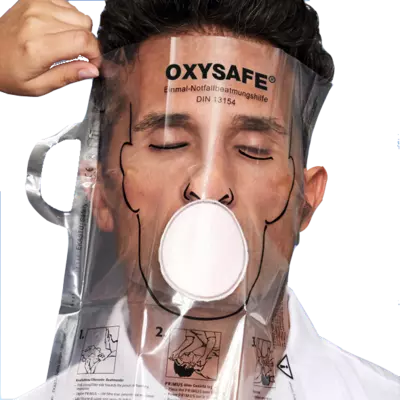 BEATMUNGSTUCH Oxysafe DIN 13154 1 St Tücher