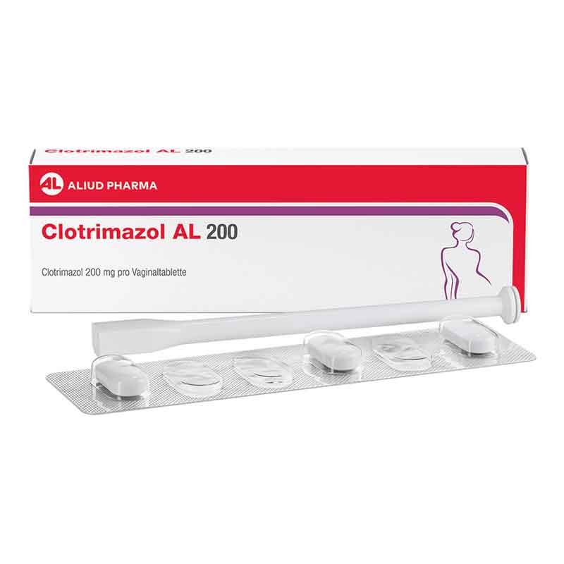 Clotrimazol AL 200 bei Vaginalpilz