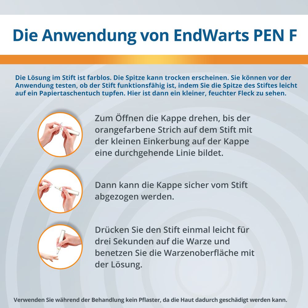 EndWarts PEN F 3 ml Stifte
