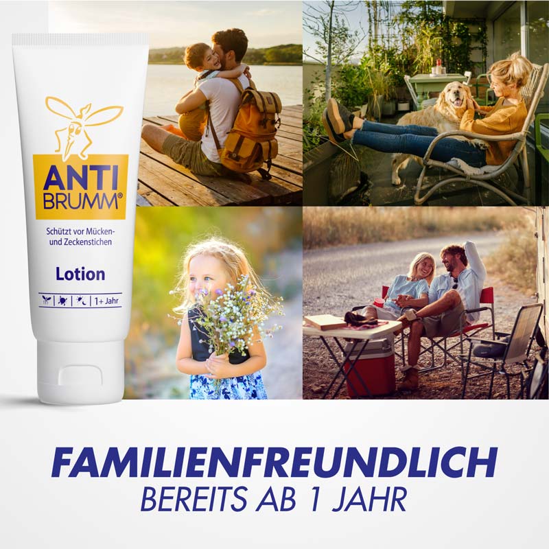 ANTI BRUMM Schützt vor Mücken- und Zeckenstiche Lotion 100 ml Lotion