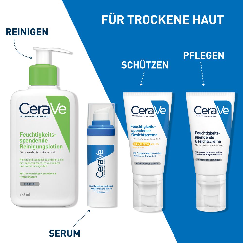 CeraVe Feuchtigkeitsspendendes Hyaluronsäure Serum 30 ml Flüssigkeit