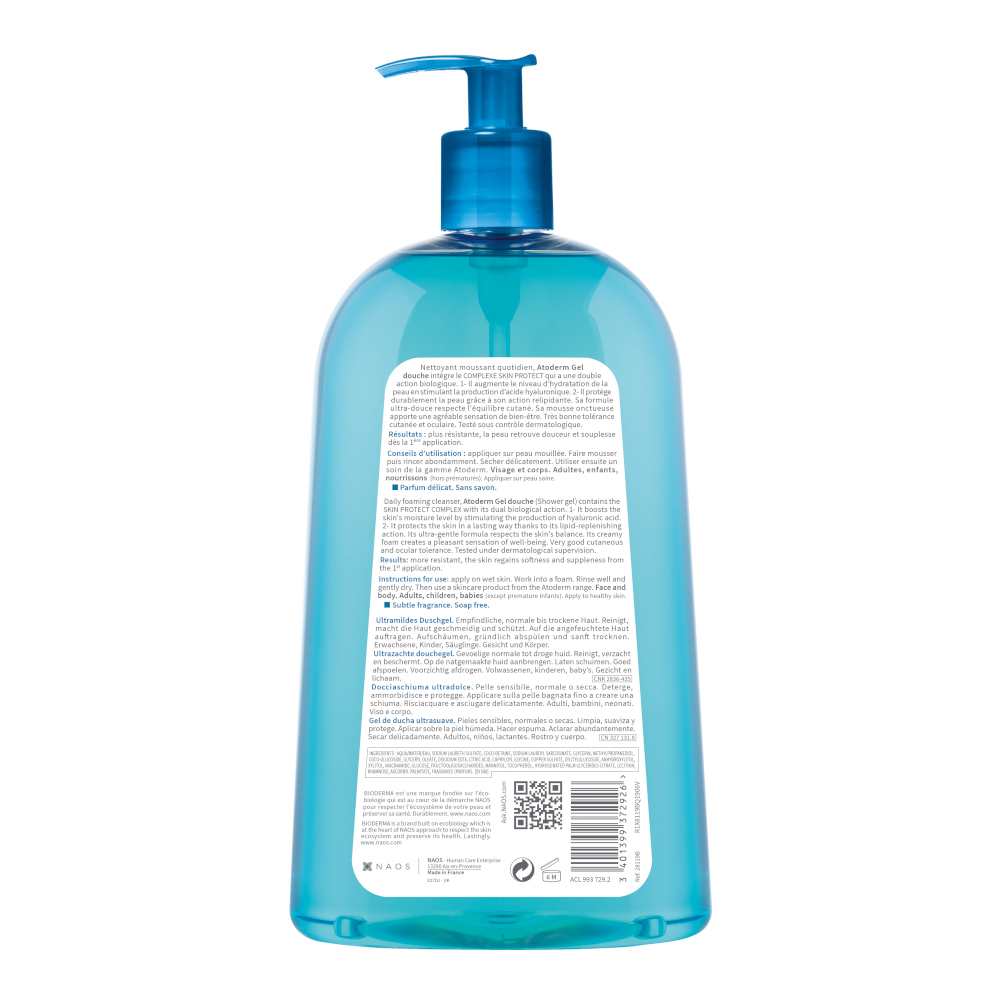BIODERMA Atoderm Duschgel 1 l Gel