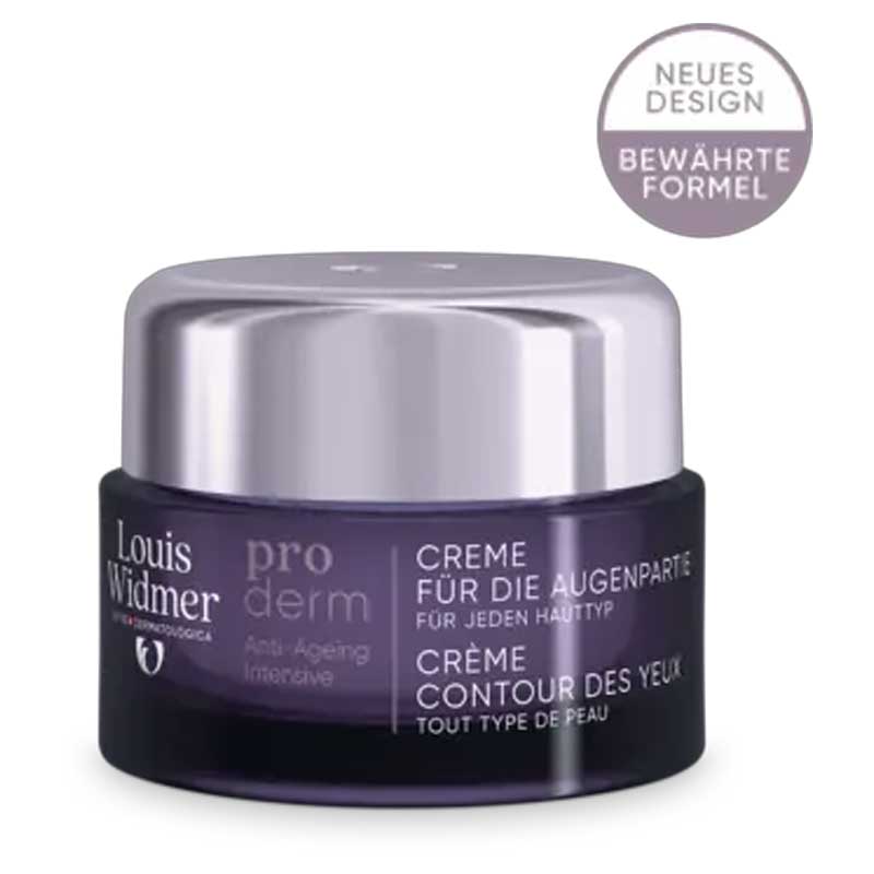Louis Widmer proderm CREME FÜR DIE AUGENPARTIE 30 ml Creme