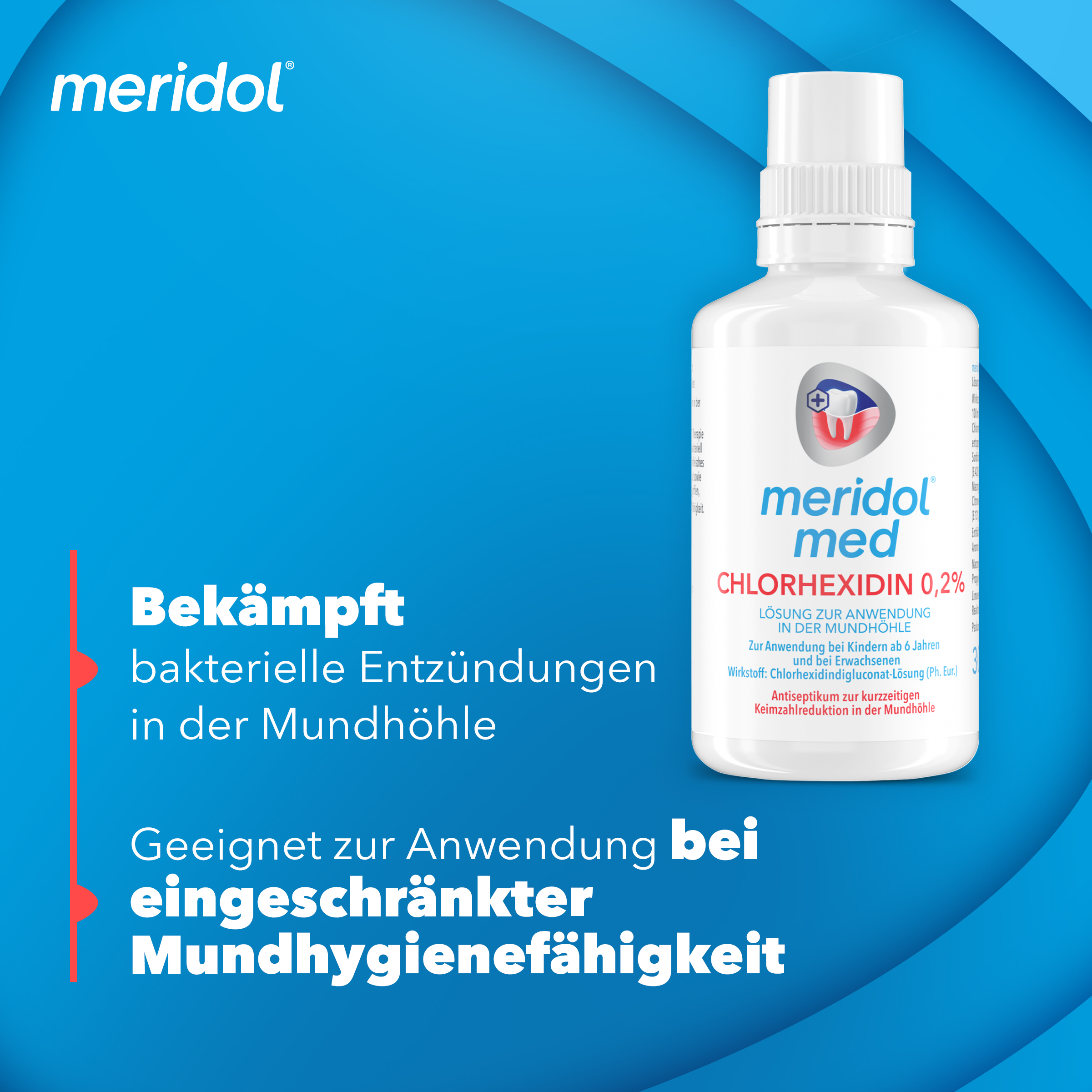 meridol med CHX 0,2% 300 ml Lösung