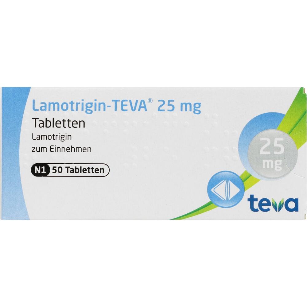 Lamotrigin-TEVA 25mg 50 St Tabletten