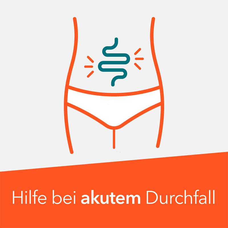 Loperamid-ratiopharm akut 2mg 10 St Filmtabletten