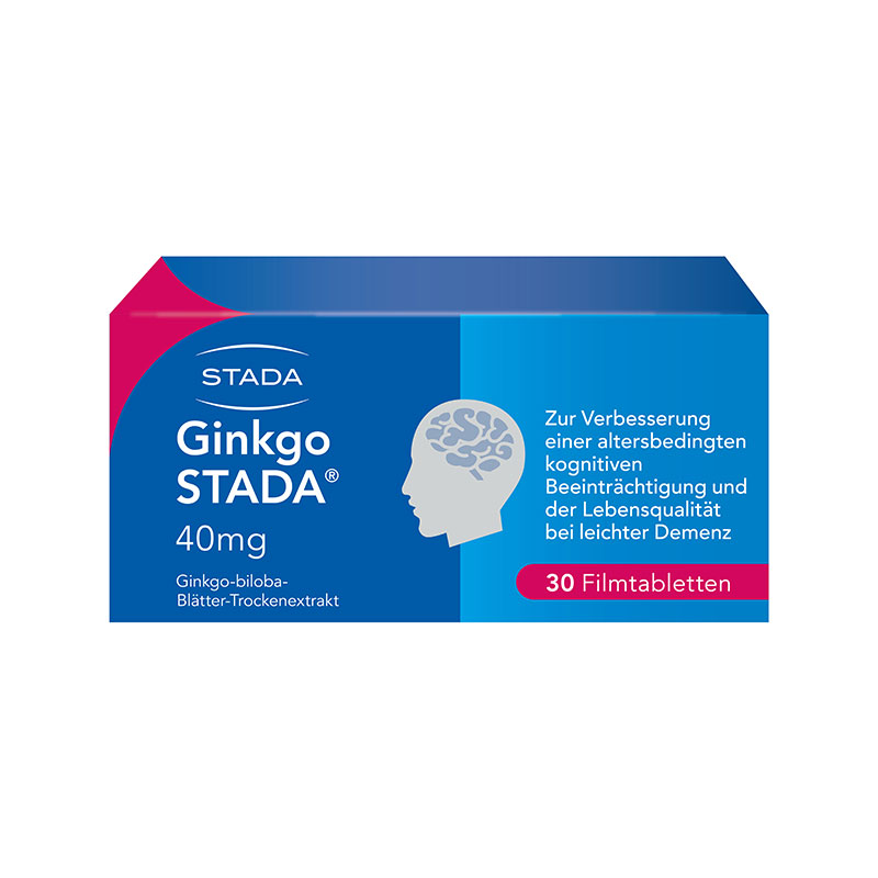 Ginkgo STADA 40mg 30 St Filmtabletten