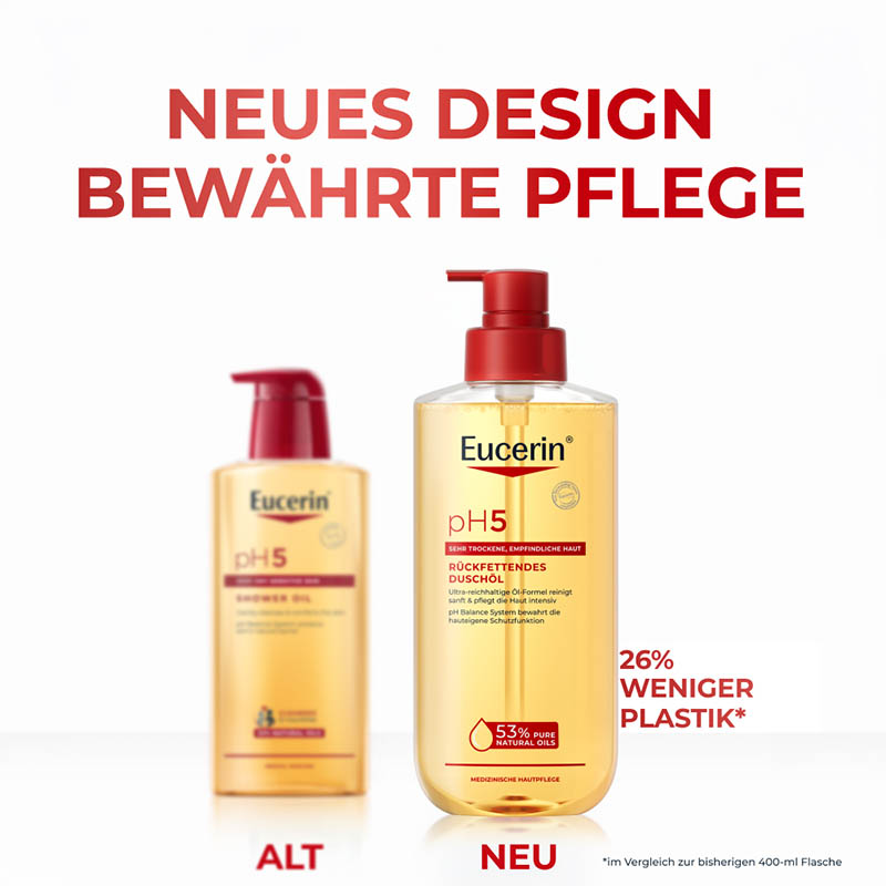 Eucerin pH5 Rückfettendes Duschöl 400 ml Duschgel