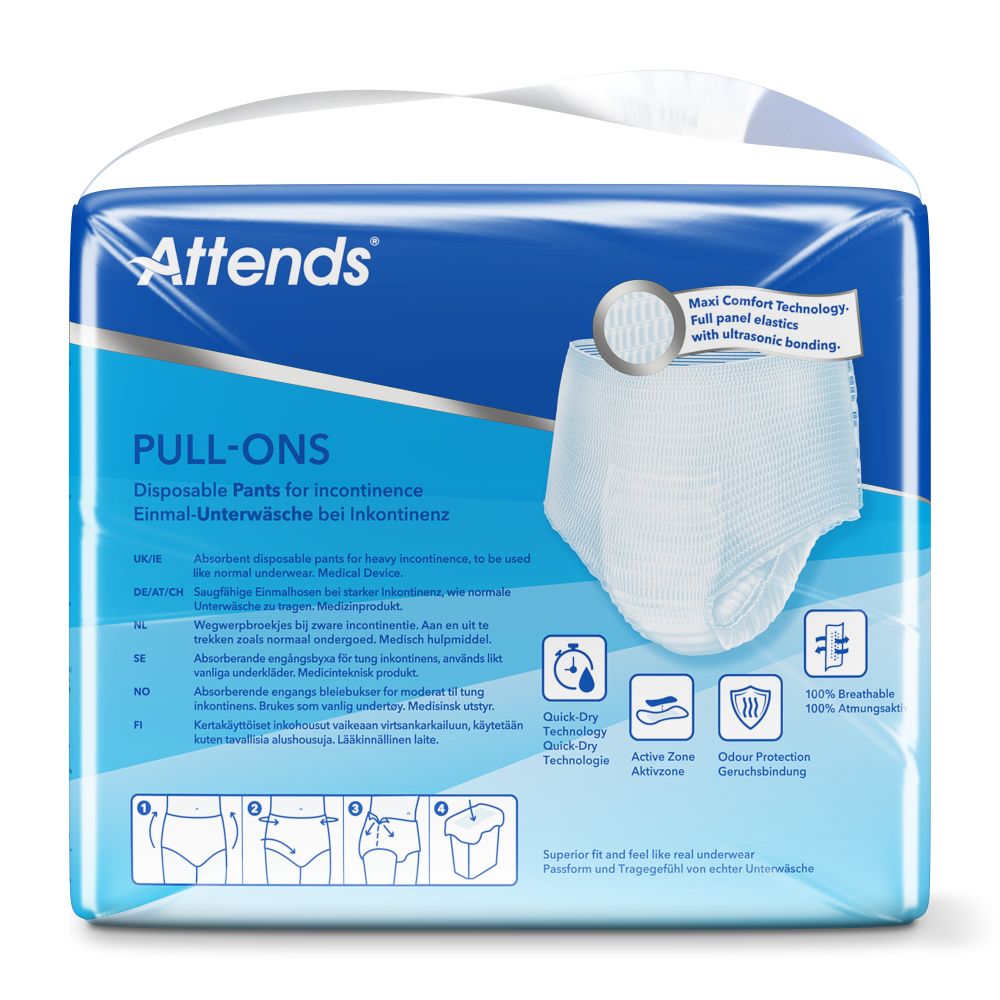 ATTENDS Pull-Ons 8 medium 16 St