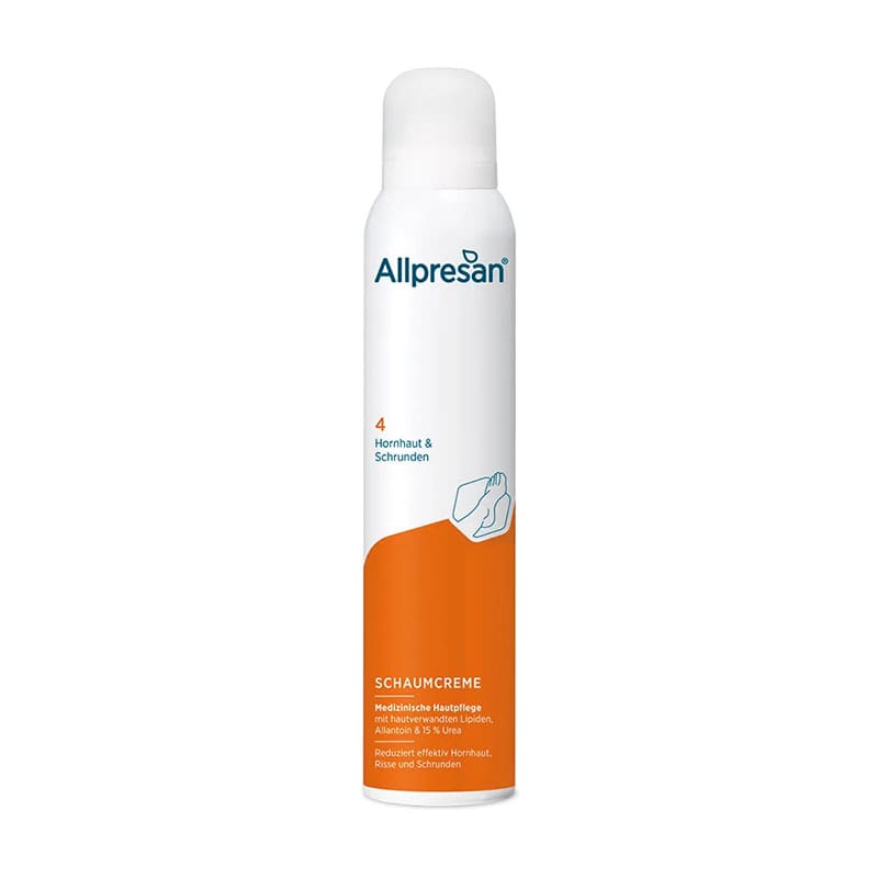 Allpresan Fuß spezial Nr. 4 SCHAUM-CREME Hornhaut & Schrunden 200 ml Schaum