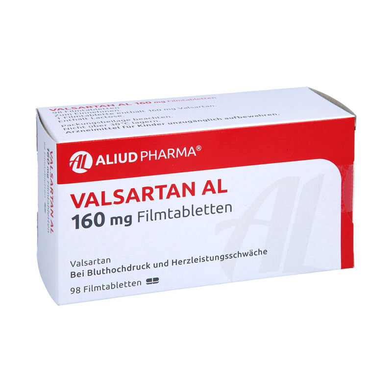 VALSARTAN AL 160mg 98 St Filmtabletten