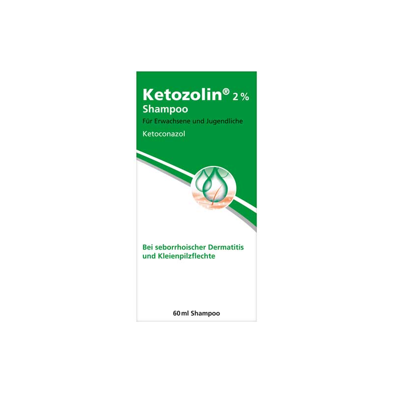 Ketozolin 2% Shampoo 60 ml Shampoo
