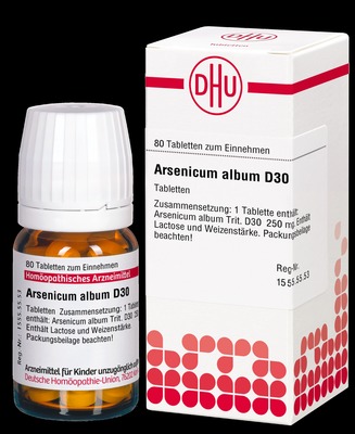 ARSENICUM ALBUM D 30 Tabletten 80 St Tabletten