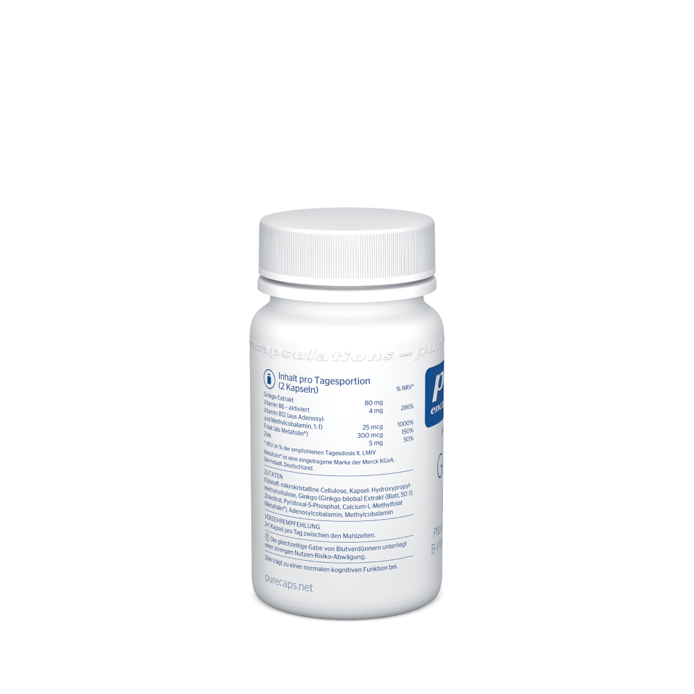 pure encapsulations Ginkgo Plus 60 St Kapseln