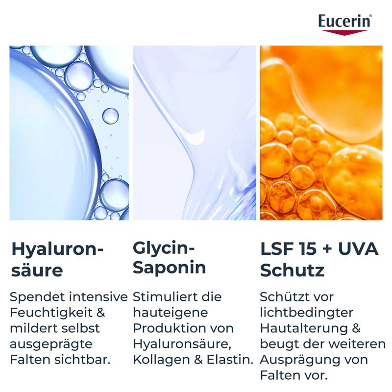 Eucerin HYALURON FILLER + 3x EFFECT TAG LSF15 50 ml Creme