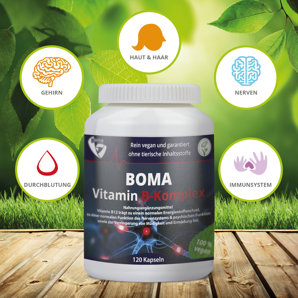 VITAMIN B Komplex Kapseln 120 St Kapseln
