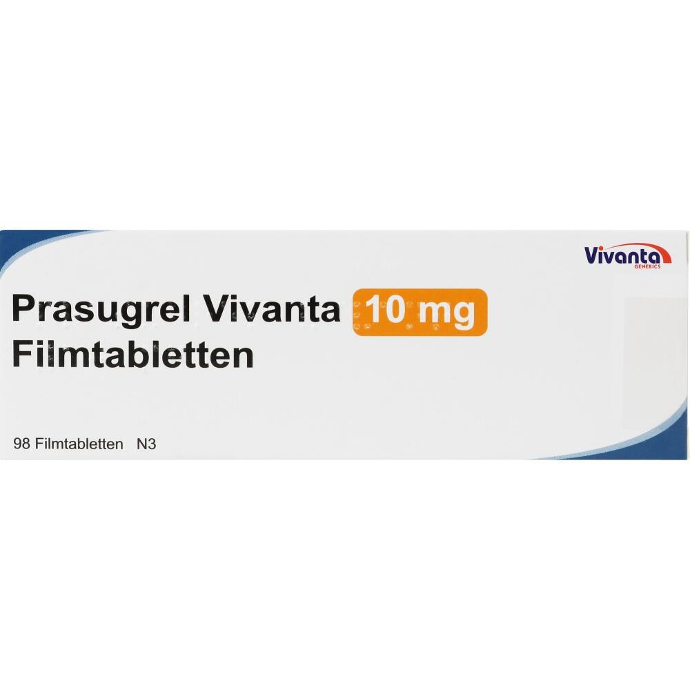 Prasugrel Vivanta 10mg 98 St Filmtabletten
