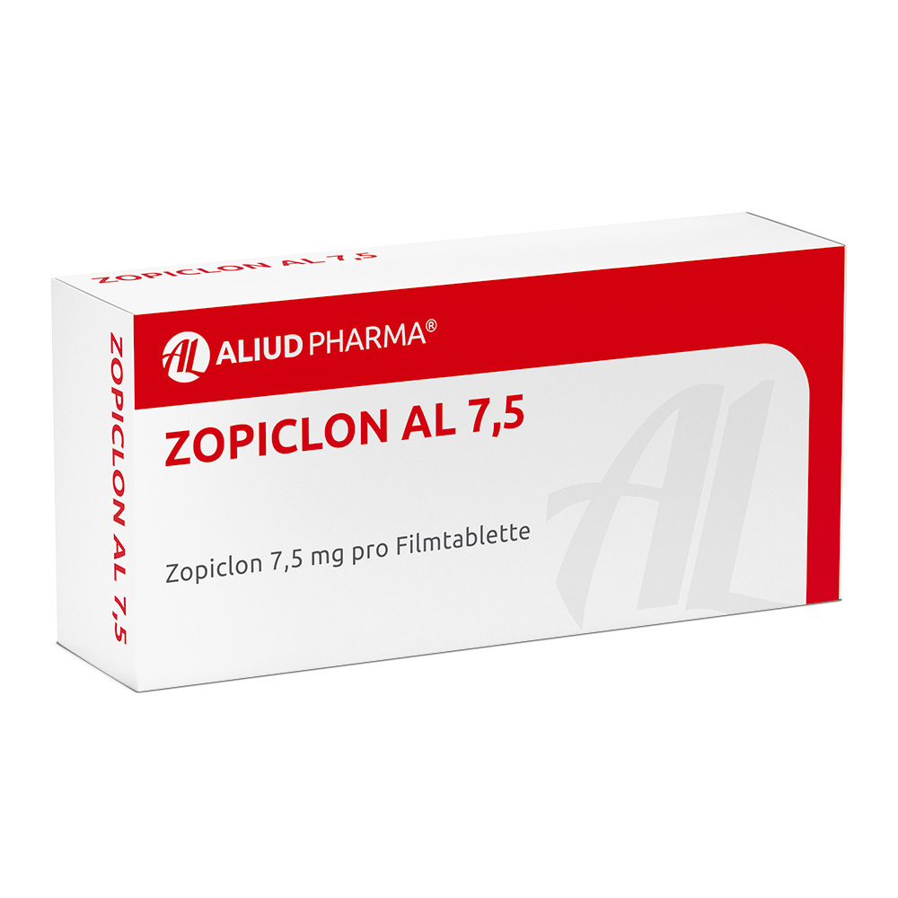 ZOPICLON AL 7,5 20 St Filmtabletten