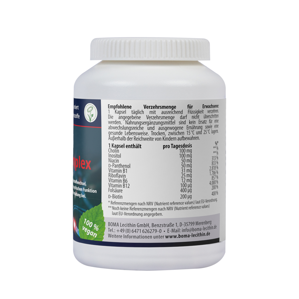 VITAMIN B Komplex Kapseln 120 St Kapseln