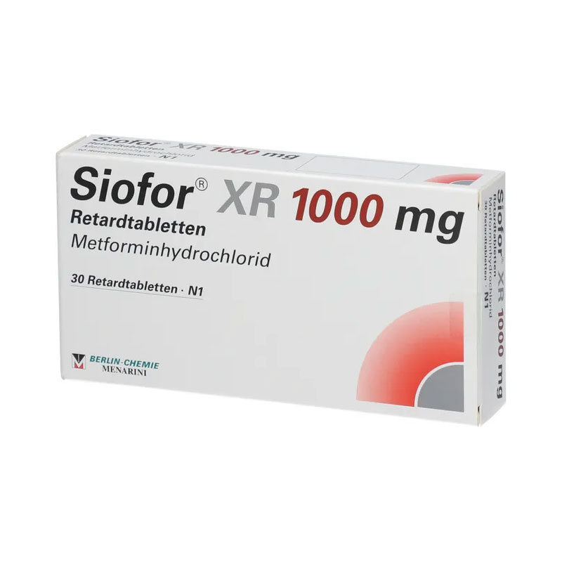 Siofor XR 1000 mg 30 St Retard-Tabletten