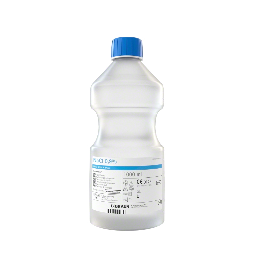KOCHSALZLÖSUNG 0,9% B.Braun Spüllsg.Ecotainer 6X1000 ml Spüllösung