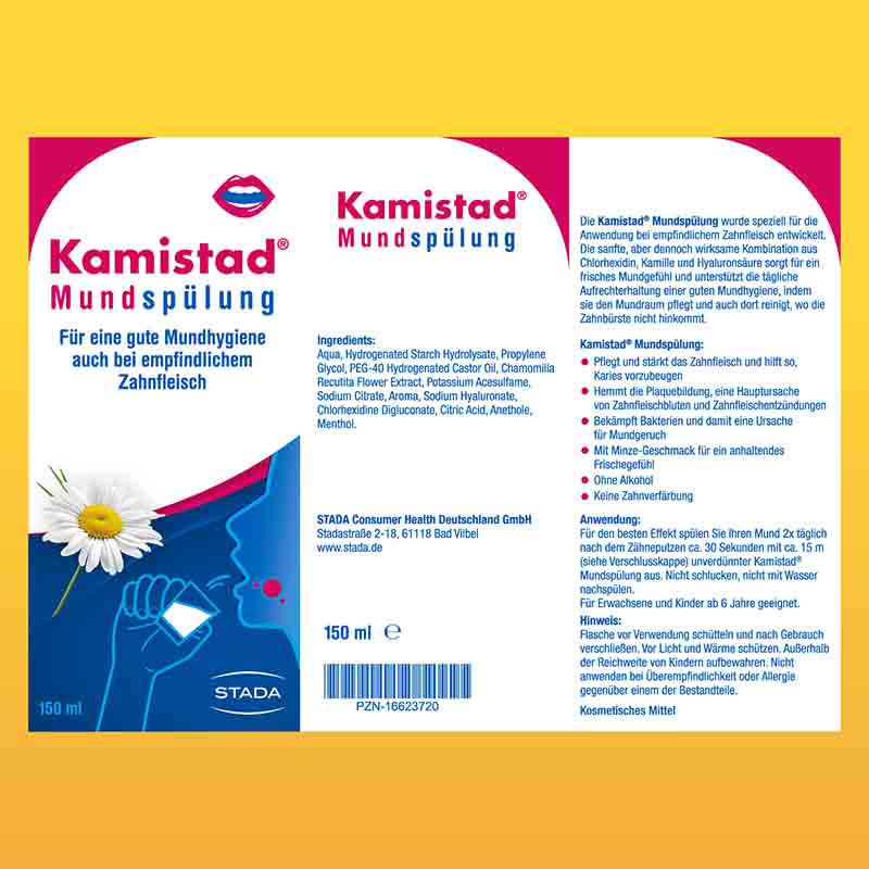 Kamistad Mundspülung 150 ml Lösung