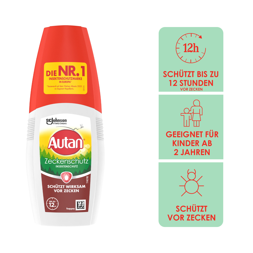 Autan ZECKENSCHUTZ INSEKTENSCHUTZ 100 ml Spray