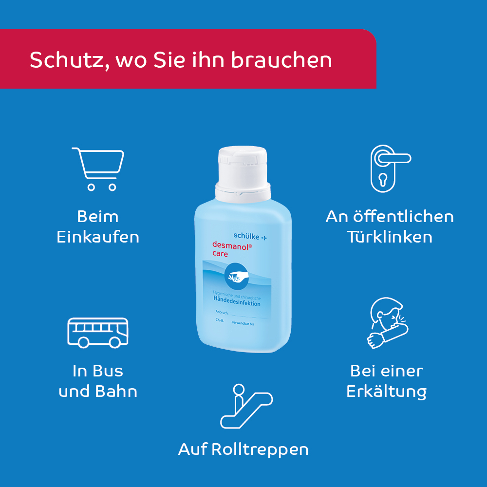 desmanol care Händedesinfektion 500 ml Lösung