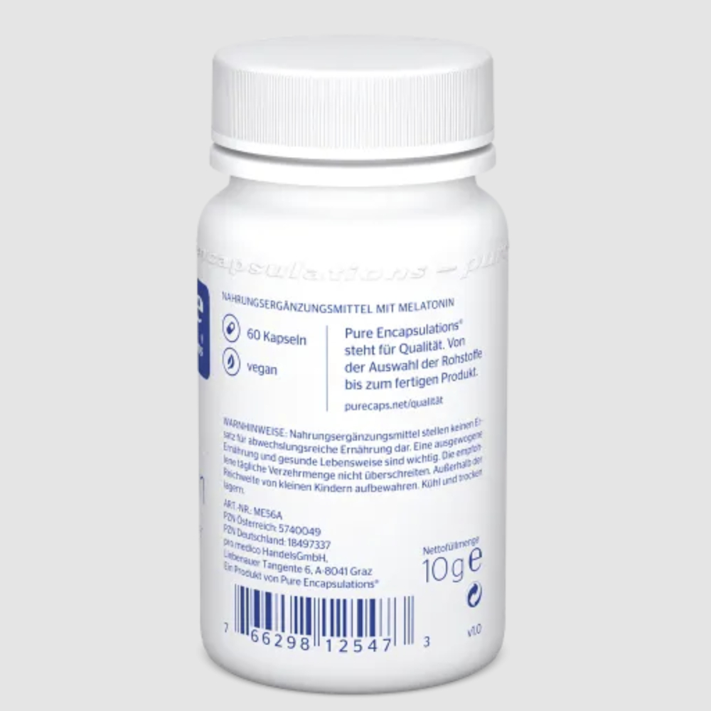 pure encapsulations Melatonin 60 St Kapseln