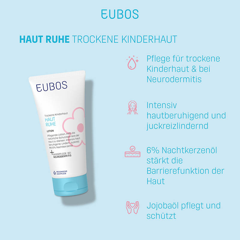Eubos Kinder Haut Ruhe Lotion 200 ml Lotion