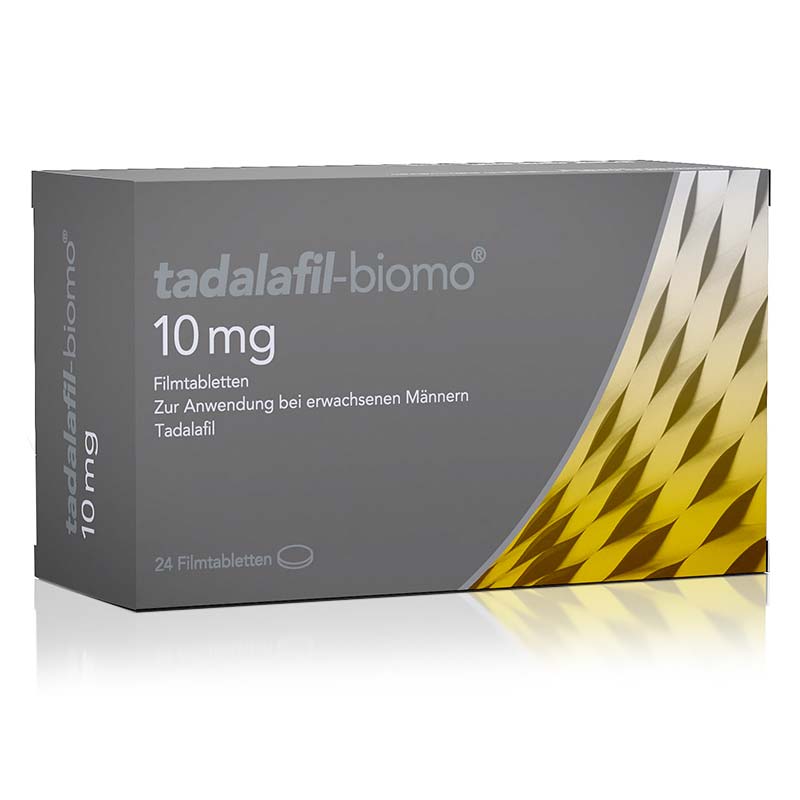 tadalafil-biomo 10 mg 24 St Filmtabletten