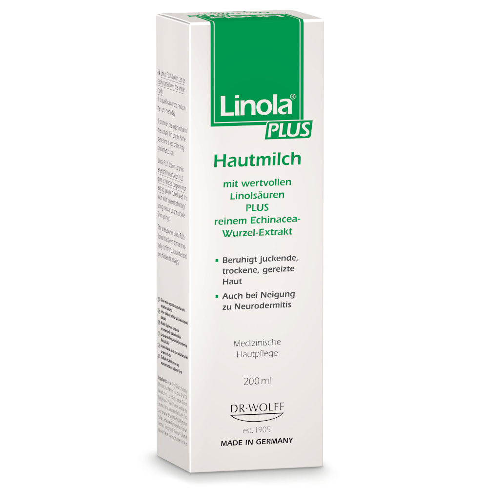 Linola PLUS Hautmilch - Körperlotion 200 ml Lotion