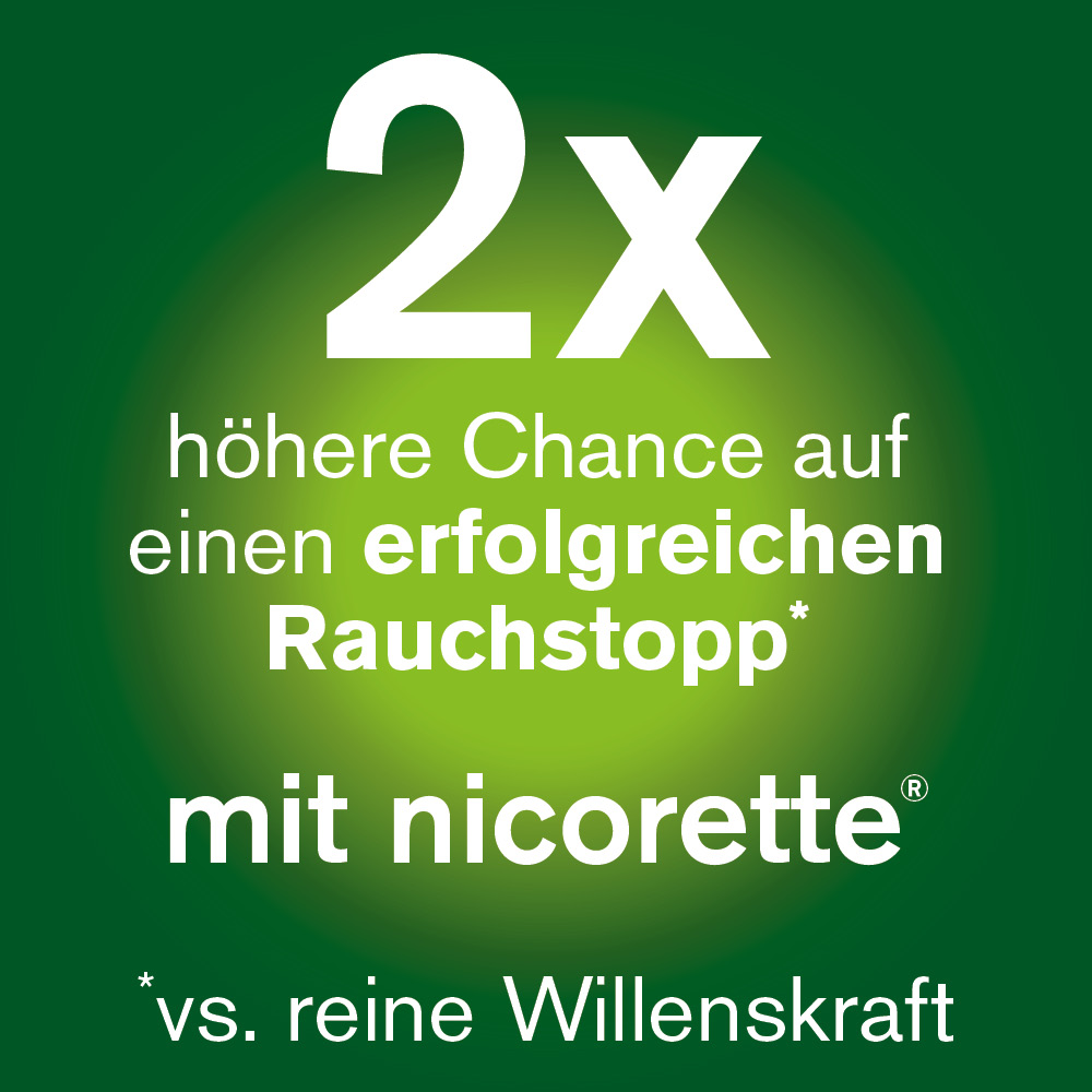 nicorette 2 mg Nikotinkaugummi freshfruit für Raucher zum Aufhören