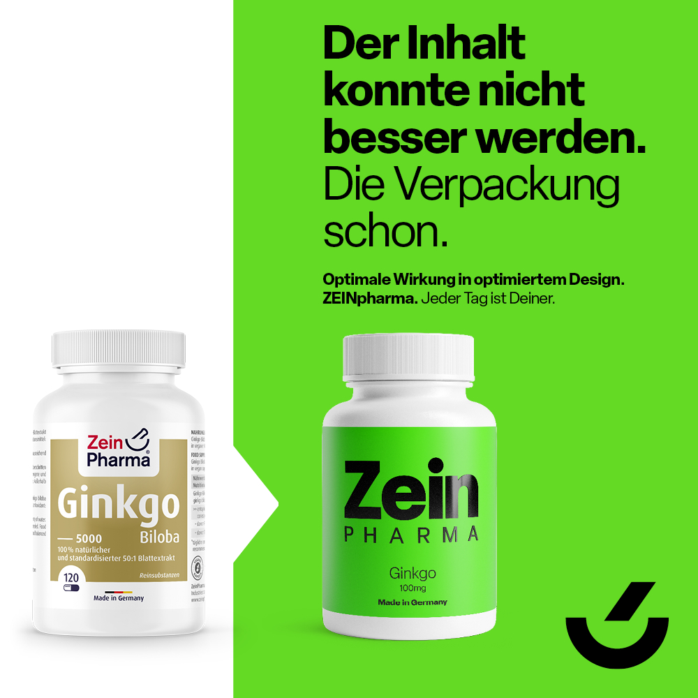 Zein PHARMA Ginkgo 100mg 120 St Kapseln