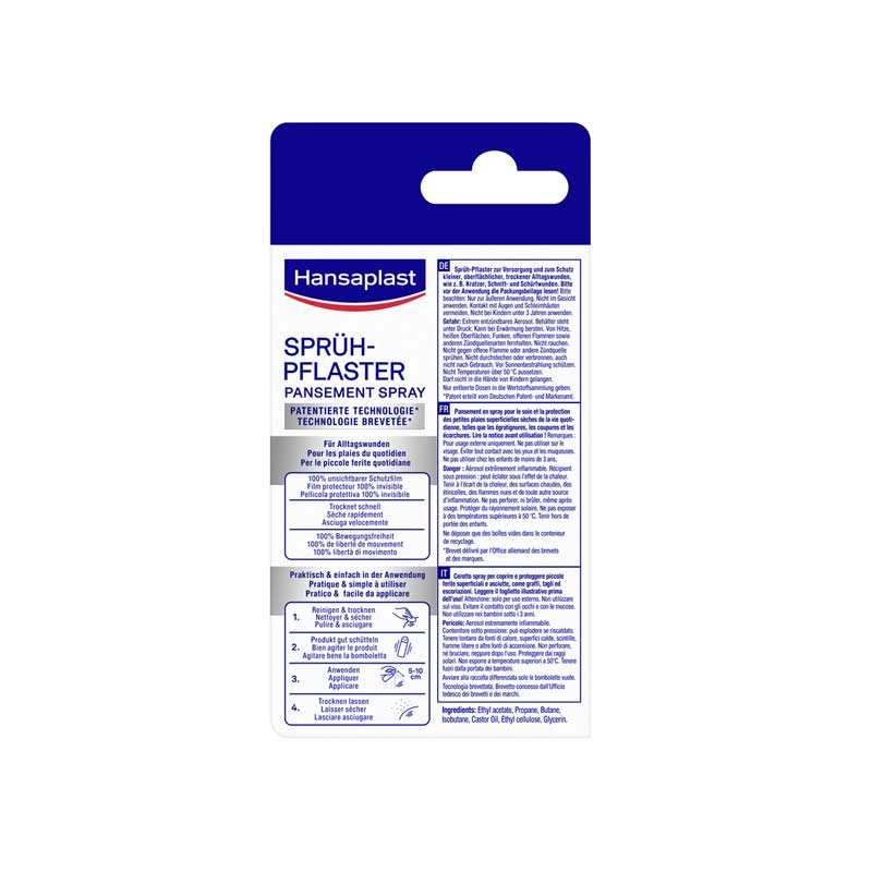 Hansaplast SPRÜHPFLASTER  40 ml Sprühflasche