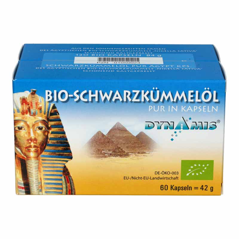 BIO-SCHWARZKÜMMELÖL PUR IN KAPSELN 120 St Kapseln
