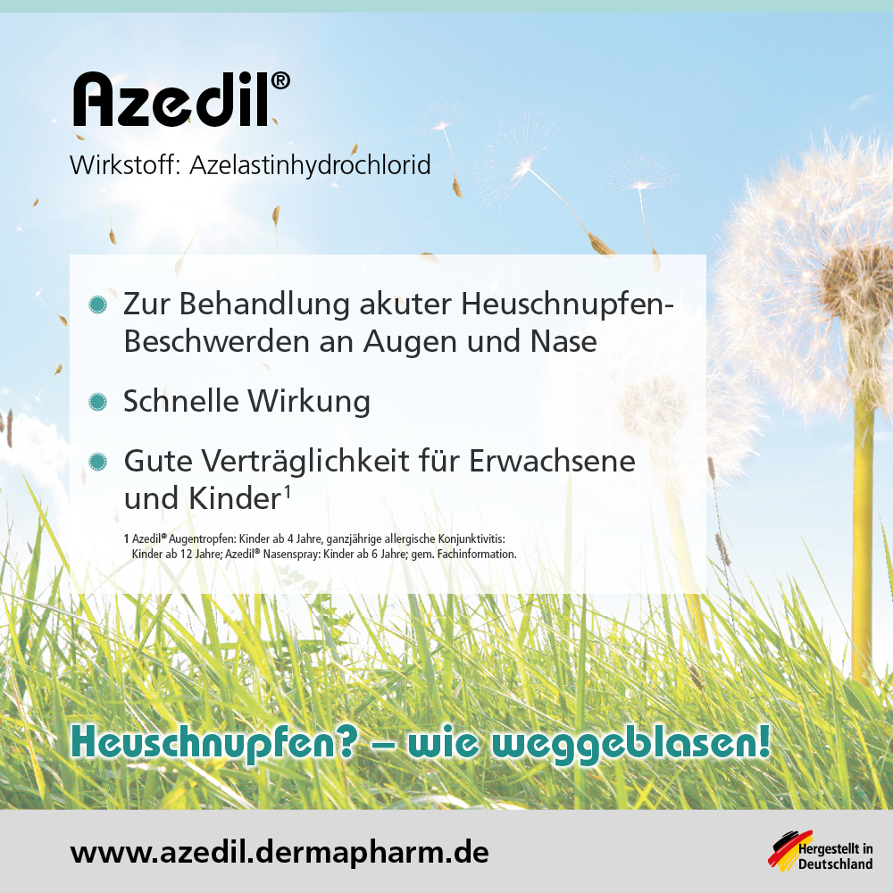 Azedil 0,5 mg/ml Augentropfen Lösung 6 ml Augentropfen