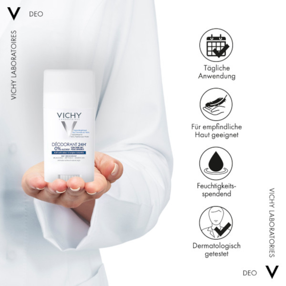 VICHY DEO Stick hautberuhigend  40 ml Stifte