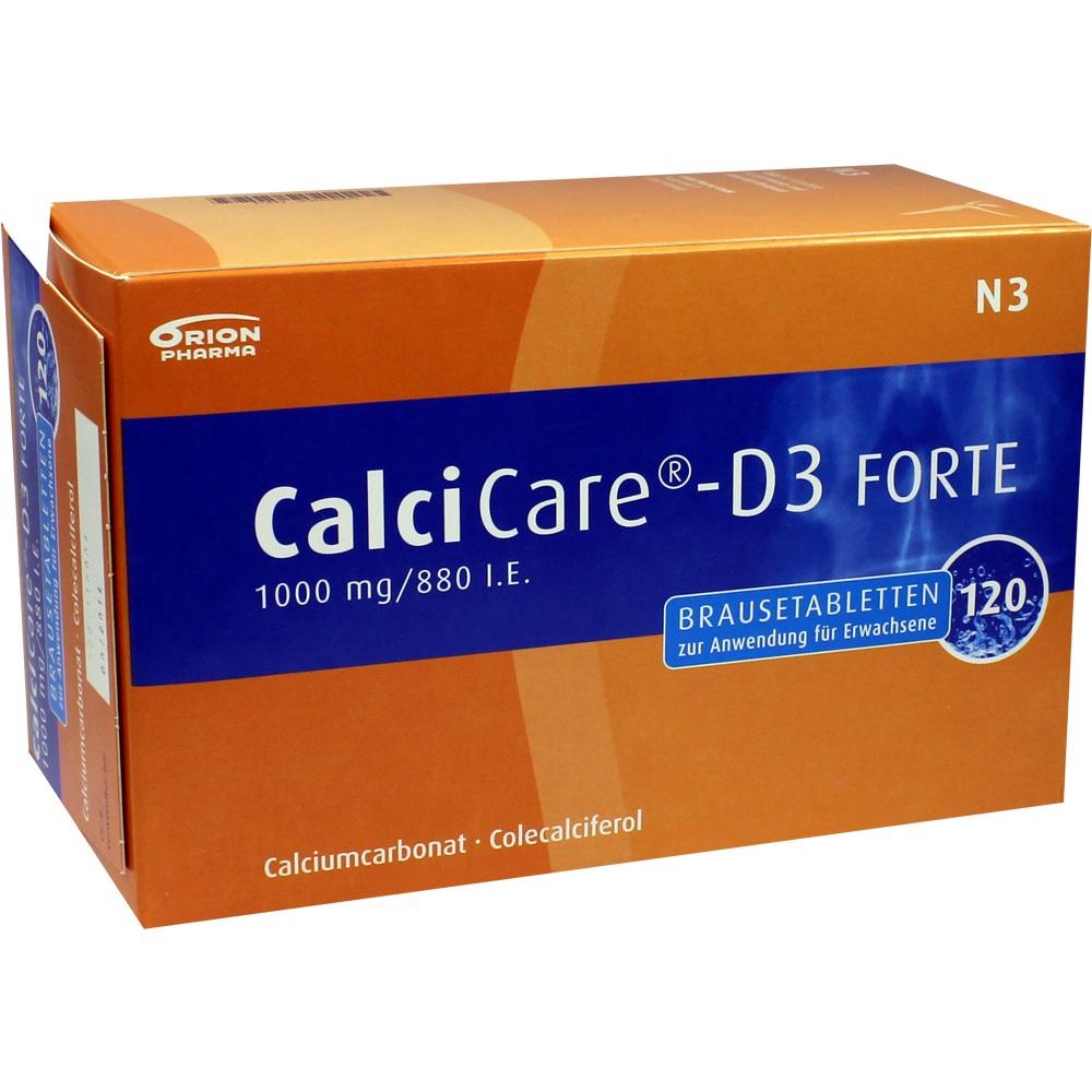 CalciCare-D3 FORTE 1000mg/880 I.E. 120 St Brausetabletten
