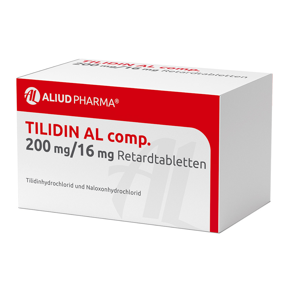 TILIDIN AL comp. 200mg/16mg 100 St Retard-Tabletten