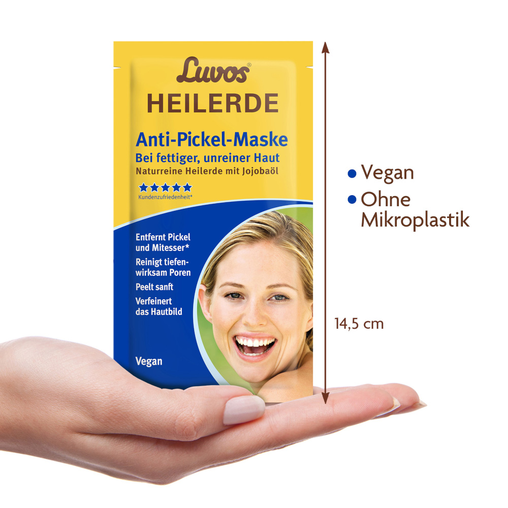 Luvos HEILERDE Anti-Pickel-Maske vegan 15 ml Gesichtsmaske