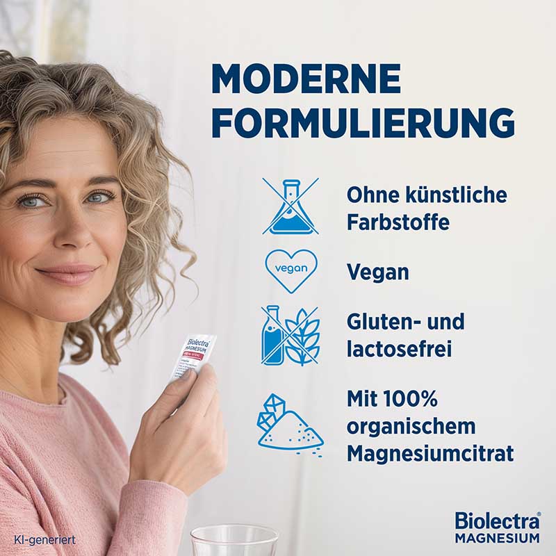 Biolectra MAGNESIUM 486 mg INTENS  40 St Pulver zur Herstellung einer Lösung zum Einnehmen