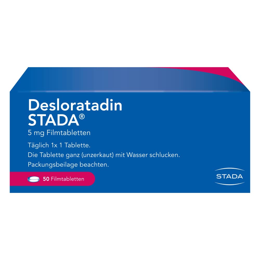 Desloratadin STADA 5 mg  50 St Filmtabletten