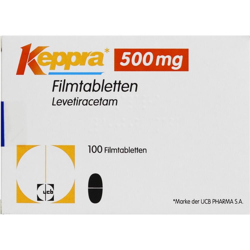 Keppra 500mg 100 St Filmtabletten