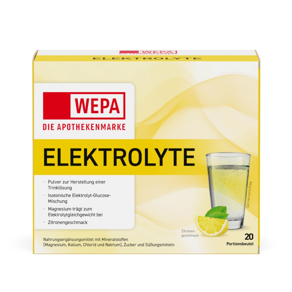 WEPA ELEKTROLYTE 20X5.6 g Pulver
